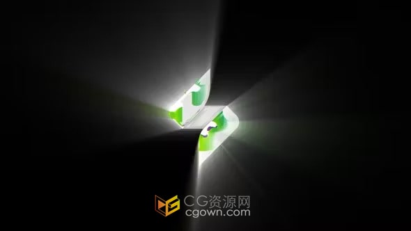 AE模板-简单大气发光标志液体飞溅动画Splash Logo Reveal