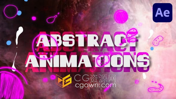 AE模板-30组手绘可爱有趣涂鸦线条动画为抖音添加元素