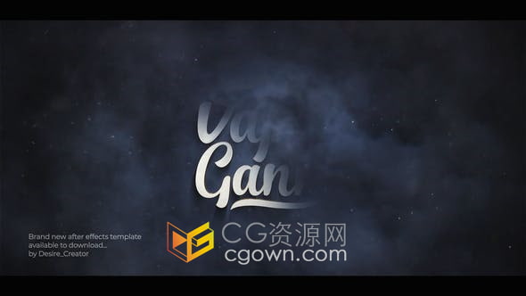 AE模板-史诗烟雾效果带音效快速标志LOGO动画免费下载