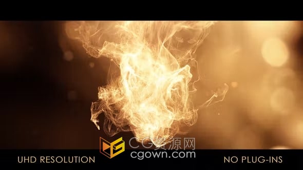 Luxury Logo AE模板华丽粒子特效动画演绎视频片头