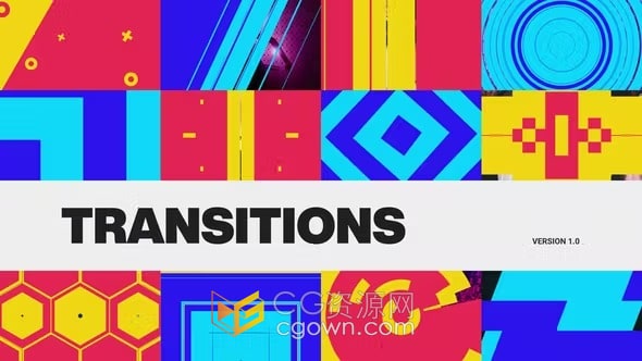 Special Transitions AE模板下载16种图形动画视频转场过渡