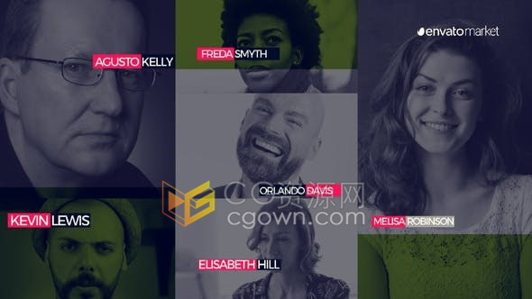 AE模板-企业会议宣传片公司商业介绍开场白视频动画