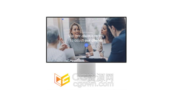 Pro Display XDR视网膜显示器展示介绍内容页面图片展示视频动画-AE模板