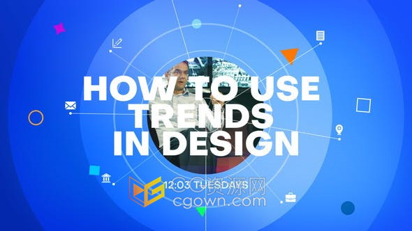 商业活动公司企业会议介绍开场短片视频片头制作-AE模板