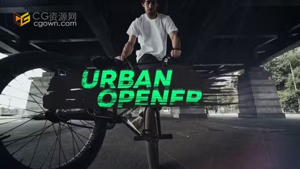 AE模板-时尚动感社交媒体宣传短视频企业创意产品宣传片