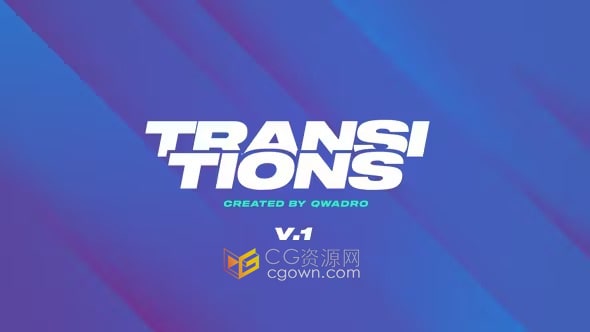 AE模板-12种动态全景过渡元素Dynamic Transitions