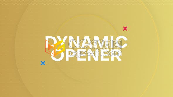 多彩时尚动感节奏跺脚风格现代模特宣传写真快速平滑图文切换活动开场-AE模板