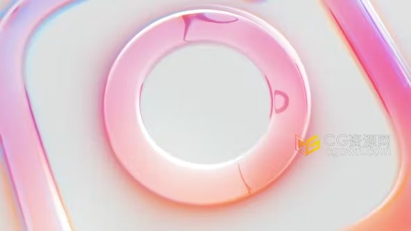 现代明亮光泽公司LOGO视频片头AE模板