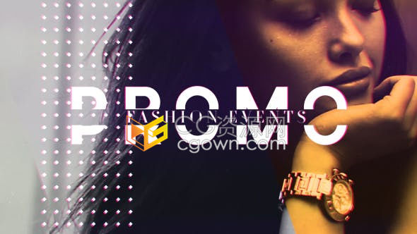 时尚美容宣传时装周开幕社交平台演示视频-AE模板下载