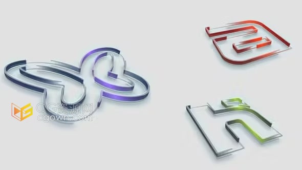 公司LOGO品牌演绎动画-AE模板
