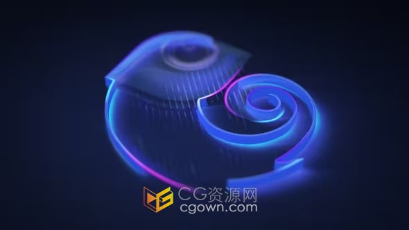 富有创意LOGO动画标志视频片头制作-AE模板下载