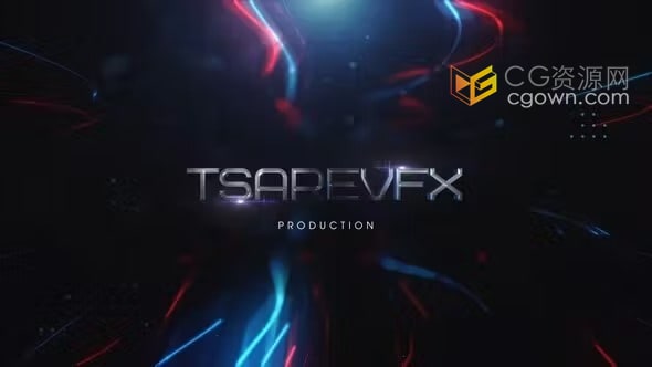 预告片体育音乐游戏和抽象氛围视频电影标题-AE模板