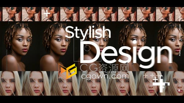 4K时尚多彩创意开场视频旅行杂志体育节目宣传预告片-AE模板