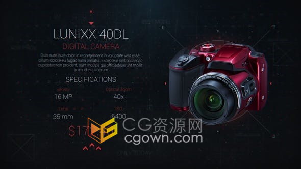 计算机代码故障效果高科技电子产品网络技术交易促销广告视频-AE模板