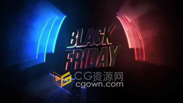 复古俱乐部动画介绍文本彩色霓虹灯抽象背景视频素材