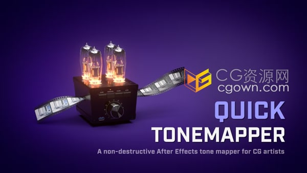 Quick ToneMapper V1.0 AE插件快速色调映射器