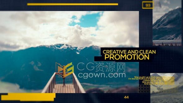 网络电视广播新闻包装杂志公司宣传活动预告片-PR/AE模板