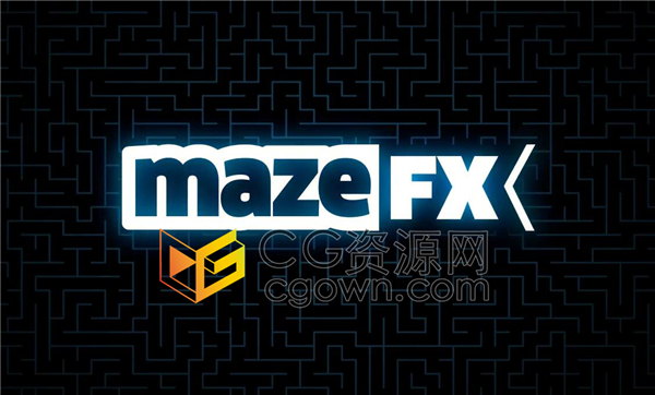 mazeFX v1.32 AE脚本生成迷宫地图通关路径动画工具