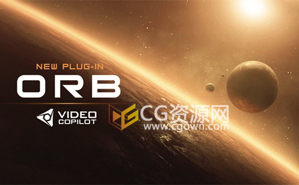 VideoCopilot VC ORB v1.0.3 制作三维星球3D球体AE插件