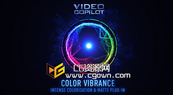 Color Vibrance v1.0.7 AE插件快速染色着色工具