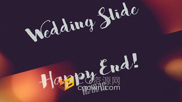 AE模板-简单时尚大气婚礼视频相册