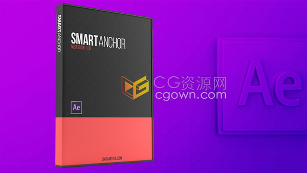 AE脚本 Smart Anchor v1.0 图层锚点调整控制工具