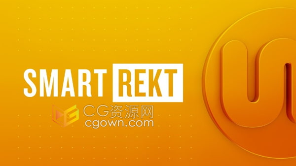 AE脚本 Smart Rekt v3.3 自适应文字底栏字幕条包装方框图形动画