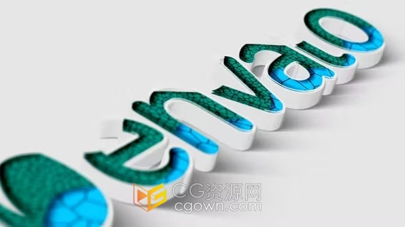 AE标志模板-企业品牌宣传简约LOGO动画