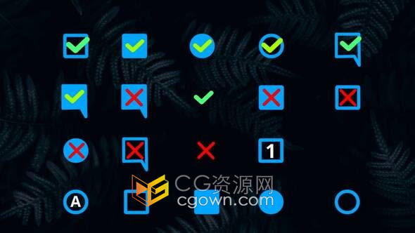 AE模板-28个项目符号复选框清单标题列表标记侧边栏待办事项检查点