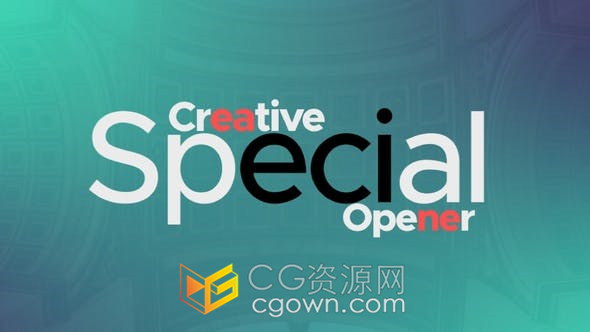 动态创意现代公司商业品牌广告宣传图文设计包装片头-AE模板