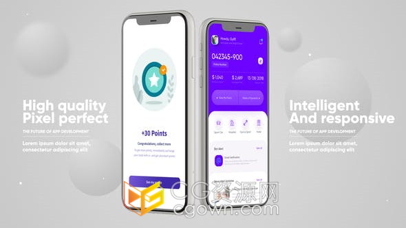 Phone 11应用演示模型手机APP应用程序介绍宣传广告动画-AE模板
