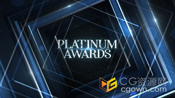 才艺表演展示颁奖典礼电影节活动公司年会时尚晚会活动视频包装元素-AE模板