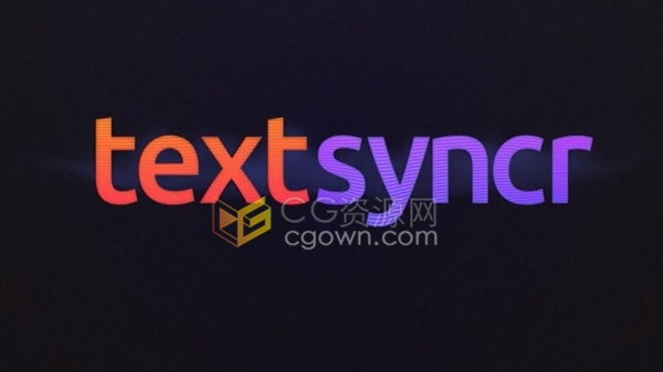 Textsyncr v1.6文字字幕自动匹配音频工具AE脚本下载