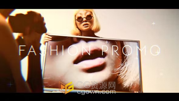 AE模板-抽象时尚包装嘻哈风格音乐舞蹈活动开场白