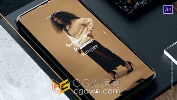 秋冬新品服饰发布预告视频在线促销宣传活动短视频包装-AE模板