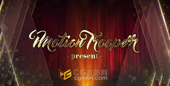 电影明星颁奖包装晚会庆典公司年会视频包装免费AE模板
