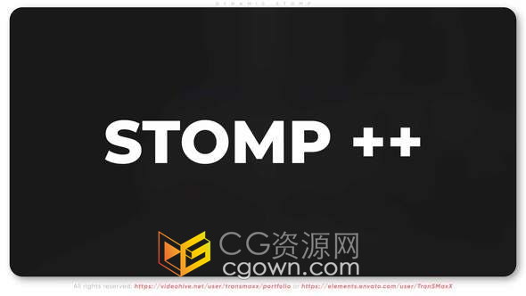 活力动感快节奏跺脚风格时尚排版介绍开场白体育赛事音乐演示短视频-AE模板