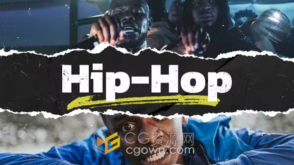都市街头嘻哈介绍街舞视频片头-AE模板下载