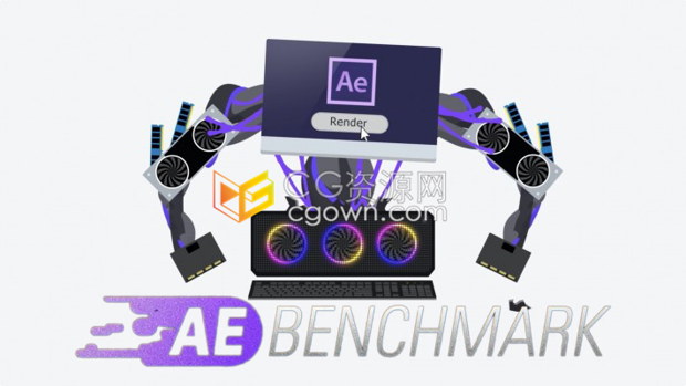 AE Benchmark v1.0脚本AE软件性能基准测试跑分工具