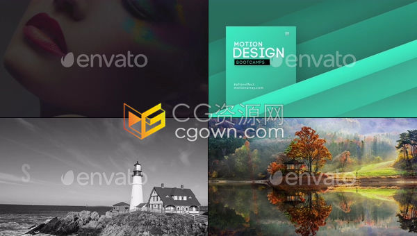 10种企业创意标题包时尚彩色新潮文字排版动画-PR预设