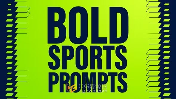 AE模板-体育运动活力赛事球队团队名称片头介绍