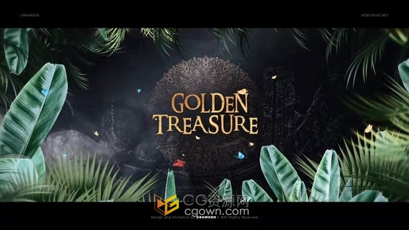 冒险神话史诗动作电影预告片制作AE模板