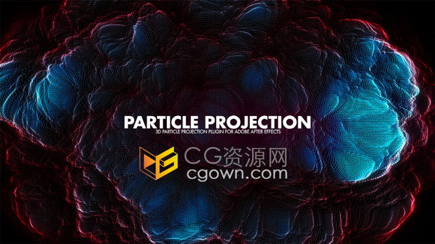 Particle Projection v1.1 Win/Mac AE插件图层置换投射复杂粒子阵列特效