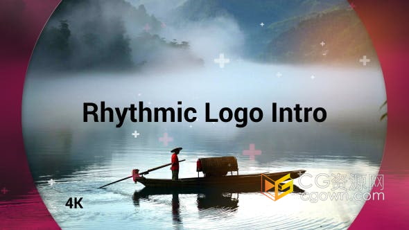 AE模板-活力快闪文字节奏感照片展示标志动画