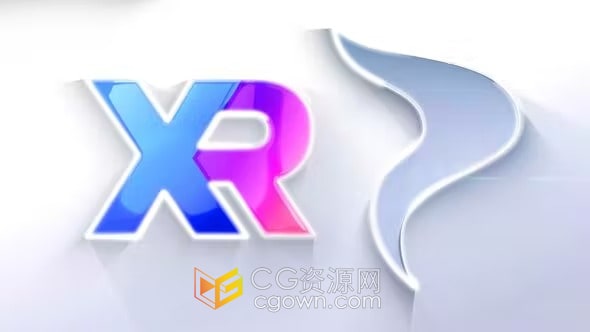 企业品牌公司LOGO明亮动画片头视频-AE模板