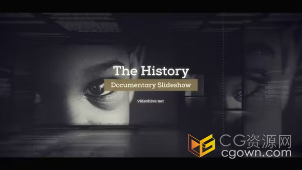 AE模板-史诗情感戏剧电影战争回忆英雄历史纪录片视差风格预告片