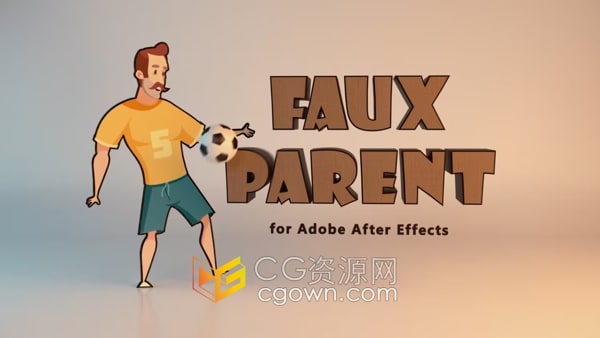 Faux Parent V1.1 AE脚本图层属性父子链接控制工具
