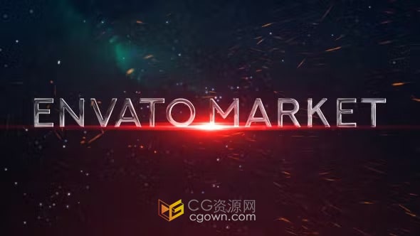 AE模板-史诗游戏动作电影宣传片3D大片预告片Cinematic Trailer