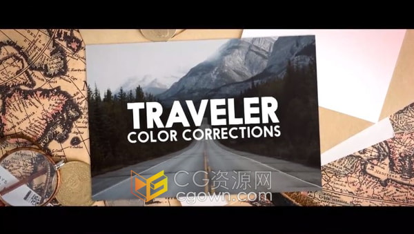 AE调色预设高达8K分辨率80组户外旅拍LUT视频校色