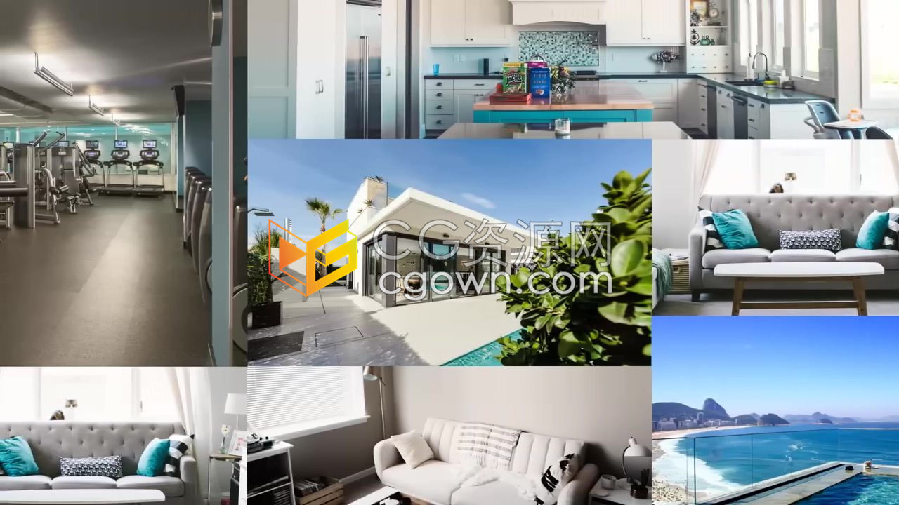 现代时尚专业设计房地产建筑公寓住宅酒店推广家居装修宣传片-AE模板下载